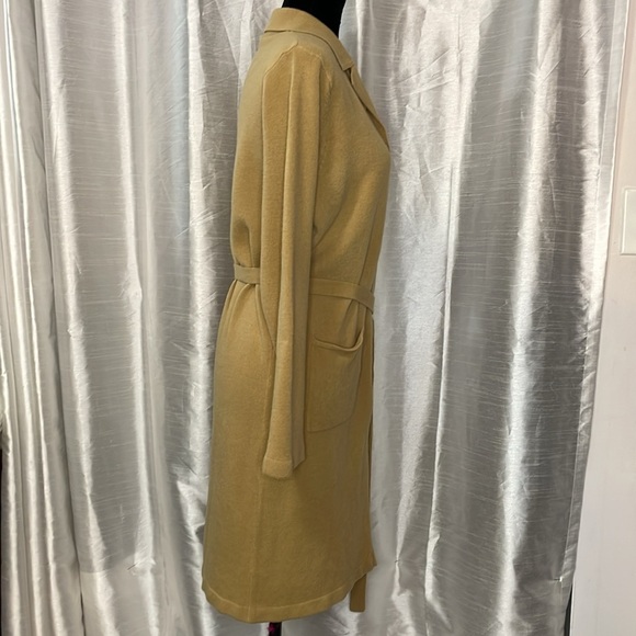 Carolyn Taylor For By Design Essentials Women’s M Tan Button Up Sweater Cardigan - Picture 2 of 10